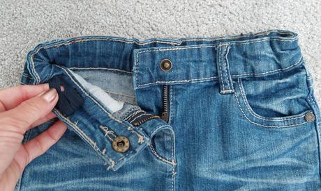 Riflová mini sukňa, 98