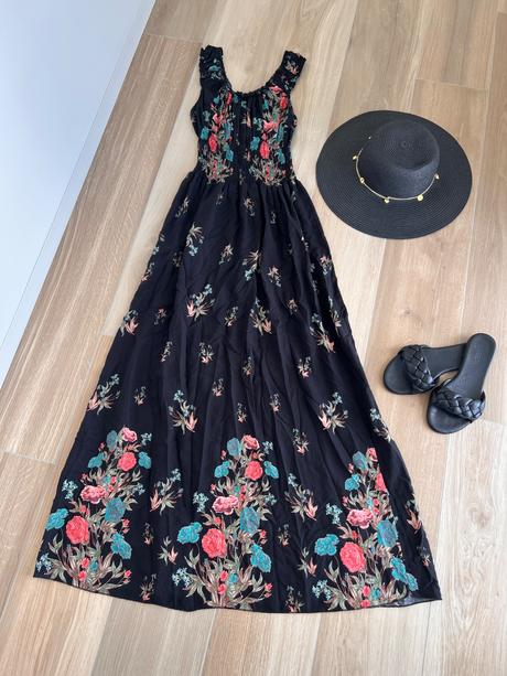 Maxi šaty, h&m,s