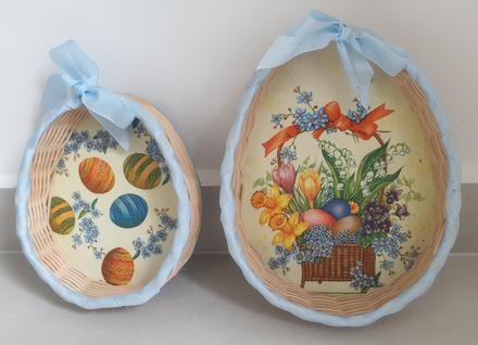 Set velkonočných košíčkou,