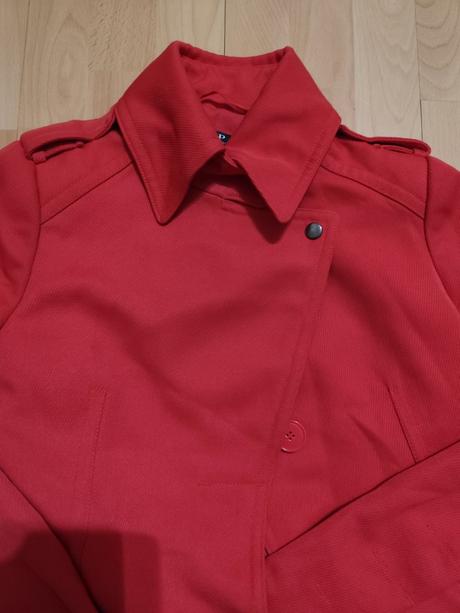 Prechodný kabát s opaskom, s