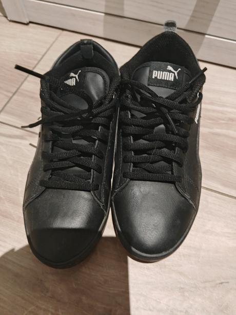 Tenisky puma kozene- kraasne, 37