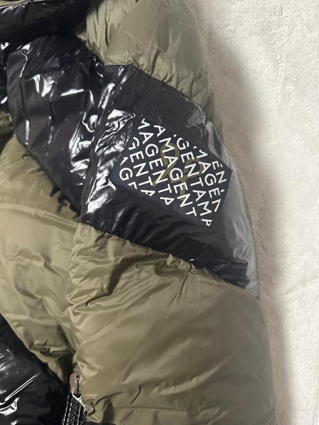 Hrubá zimná dlhšia bunda zn. magenta, l / m