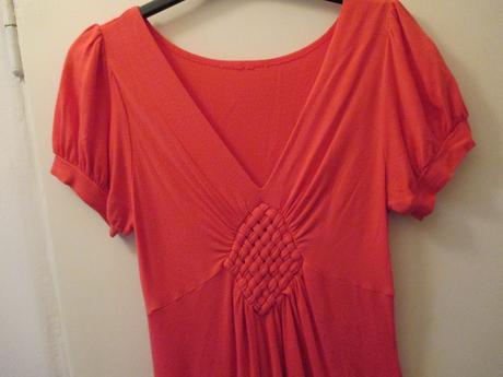 Cervene triko /bluza, velkost 36, s