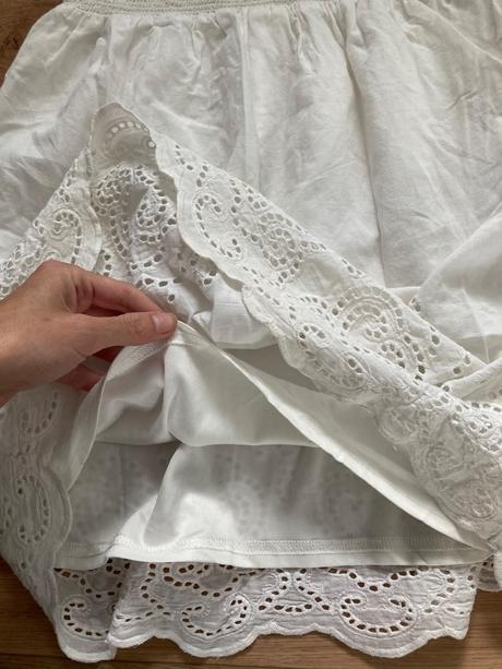 Damske letne saty s madeirou, s