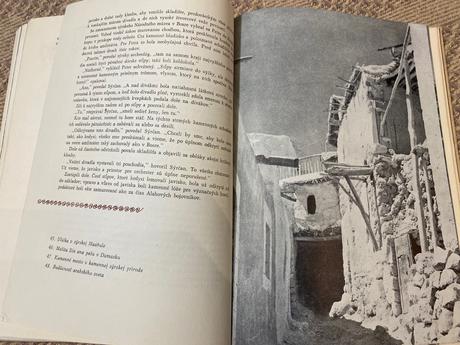 Stará retro kniha arabská cesta maximilian scheer,