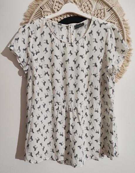 Blúzka so zebrami c&a, c&a,xxl