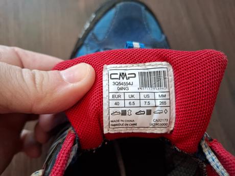 Turistické topánky, 40