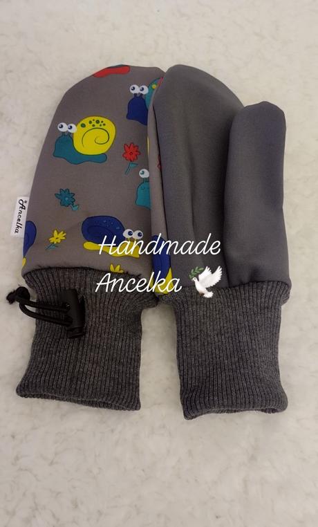 Softshellove rukavice, 74 - 146