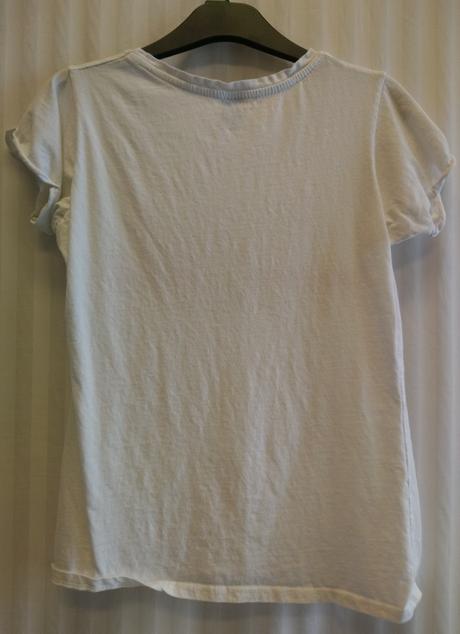 Dámsky biely top s motívom, zebra, m, m