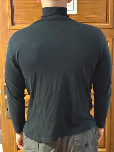 Pánsky čierny rolák, xl