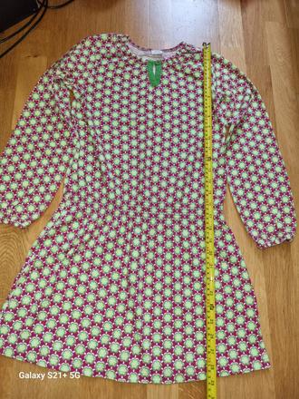 Šaty dlhý rukáv, 134