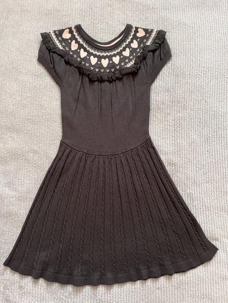 Pletené šaty, c&a,128