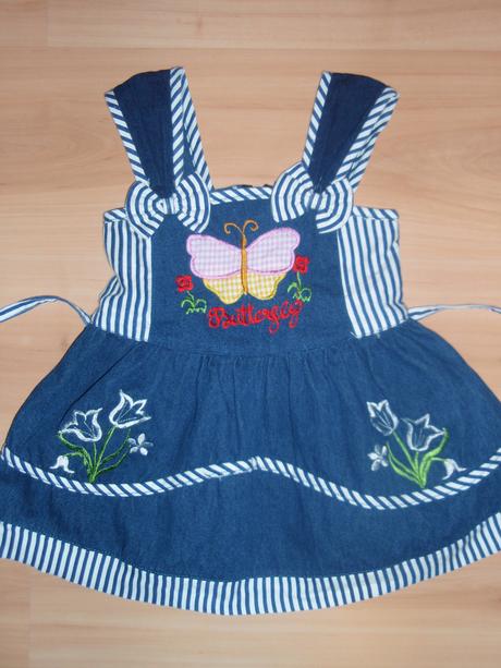 Riflové šaty veľ.1-2.rok, 86