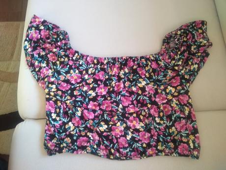 Dievčenský crop top č. 36, 36