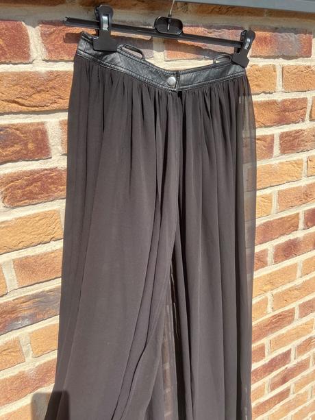 Dlhá priehľadná sukňa forever 21, m