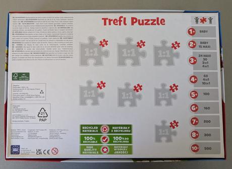 Puzzle labková patrola 9 v 1, 