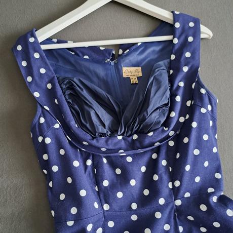 Retro šaty lindy bop -top stav, lindy bop,42