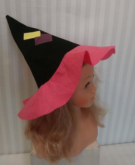 2dielny kostým čarodejnica s klobúkom bruja, 80-92, 