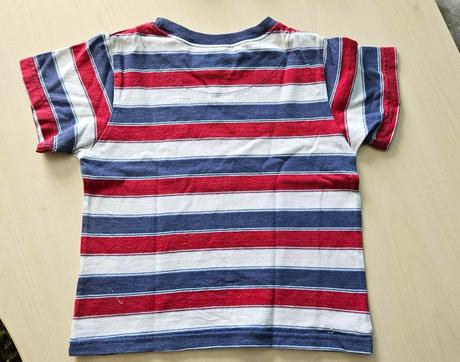 Pruhované detské tričko the children's place, s
