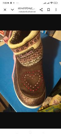 Skechers členkové čižmy zateplené 34, skechers,34