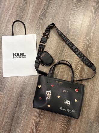 Karl lagerfeld nova štylova kabelka, karl lagerfeld