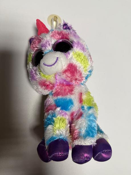 Ty beanie boos the unicorn dúhový plyšový jednorož,