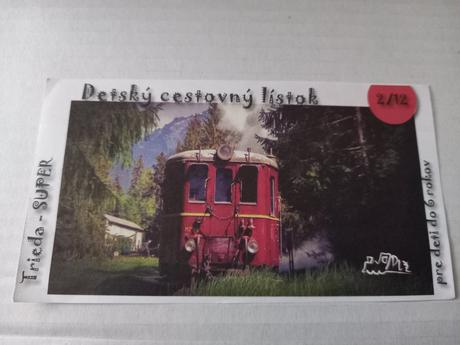 Detský cestovný lístok, 