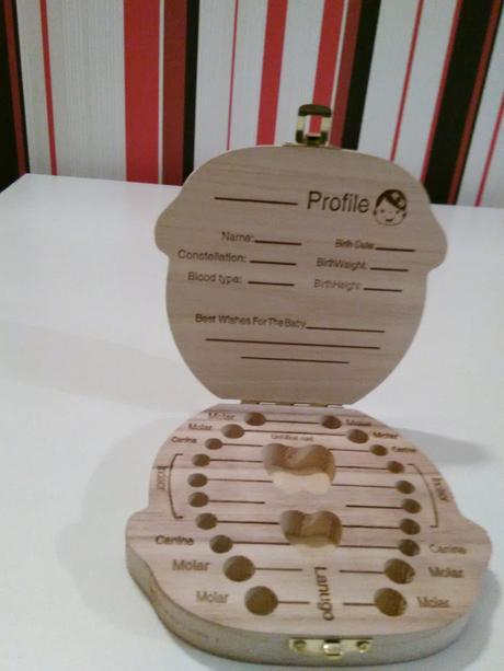 Krabička na mliečne zúbky., 