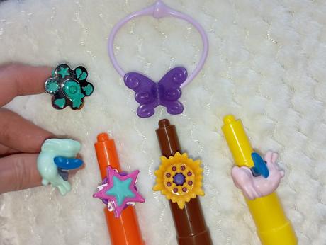 Prstene a náramky kinder surprise 3,