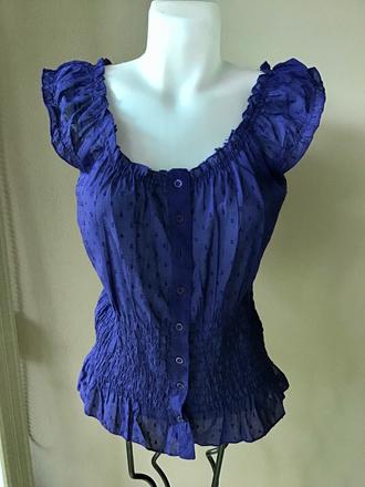 Krásna bavlnena bluzka/9a, denim co,40