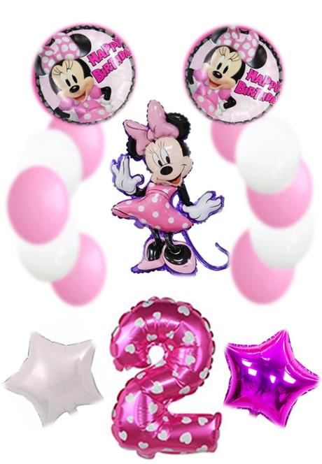 Balóny minnie mouse- až 16 kusov, 