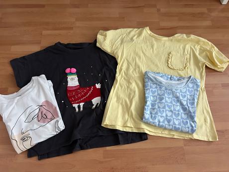 Tričká 4ks, reserved,146