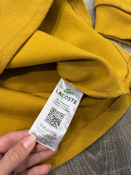 Lacoste horcicova panska mikina l, lacoste,l