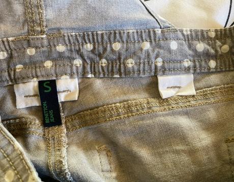 Nohavice na traky v. 116/122 - 6-7 rokov, benetton,116