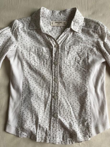 Blúzka so srdiečkami, mango,110