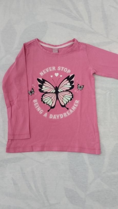 Dievčenské tričká s dlhým rukávom, 104