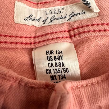 Dievčenské rifle, h&m,134