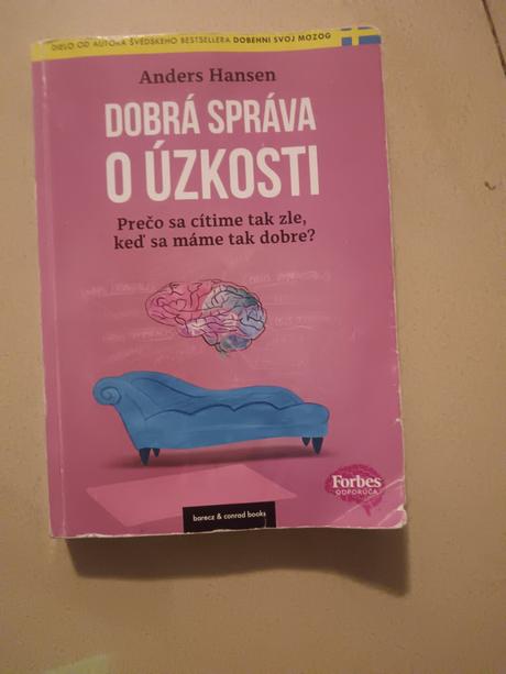 Kniha dobrá správa o uzkosti, 