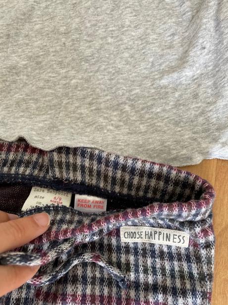 Zara nohavice a tricko 74, zara,74