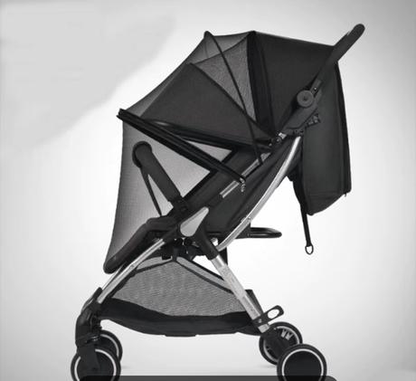 Sieťka na kočík na zips, 