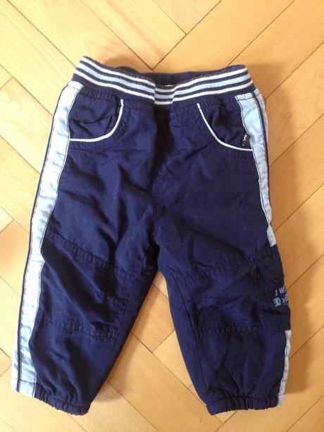 Zateplene nohavice, kik,74