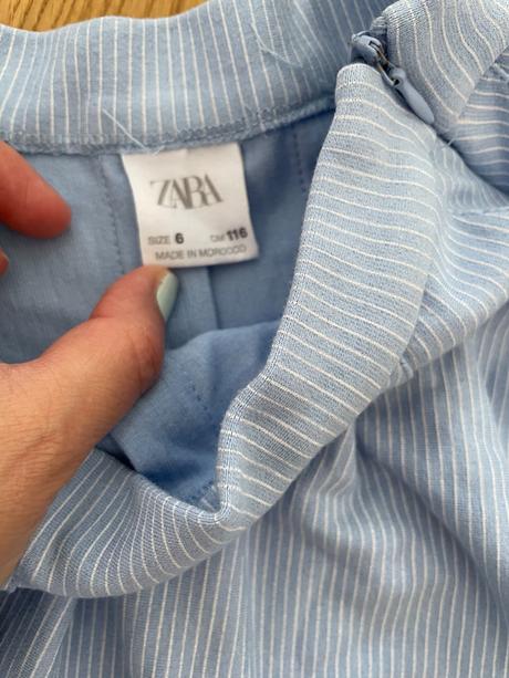 Elasticka svetlomodra sukna zara, zara,122