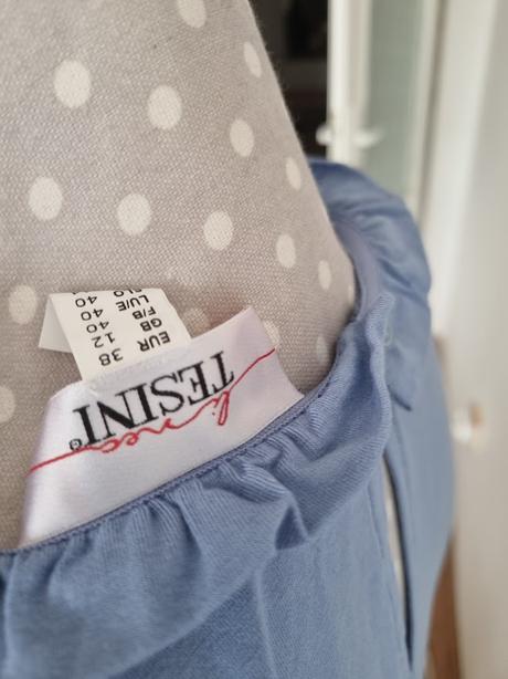 Svetlomodrý top linea tesini veľ.38, 40