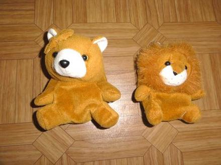 Plyšové mini ruksaky pre babiku,