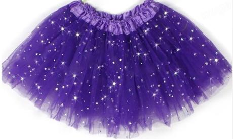 Tutu sukna s trblietkami aj bez nova rozne farby, <50 - xs