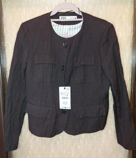 Bunda zara s visackou, zara,l