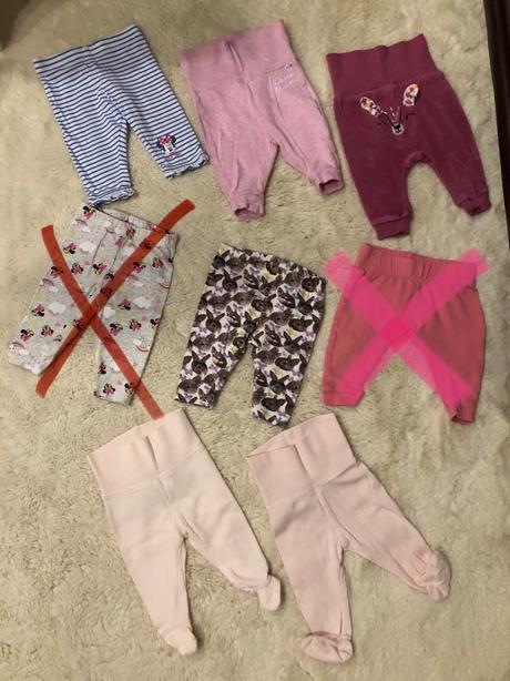 Tepláky / legíny pre bábätko 0-3m, 62