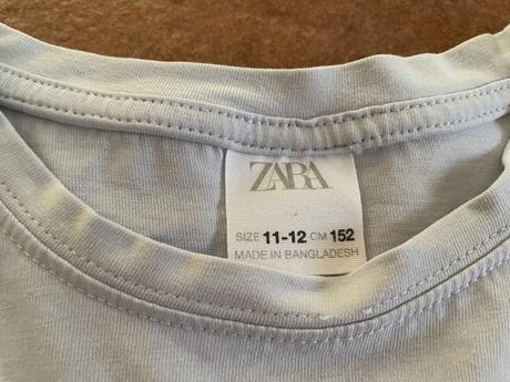 Modré tricko zara, zara,146