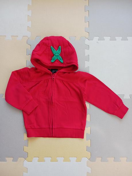 Mikina jahoda 92/98, bonprix,92