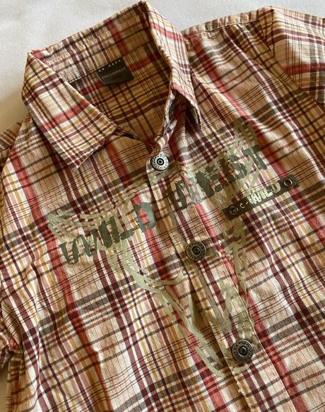 Kvalitná káro  košeľa coccodrillo v. 110/116, coccodrillo,110